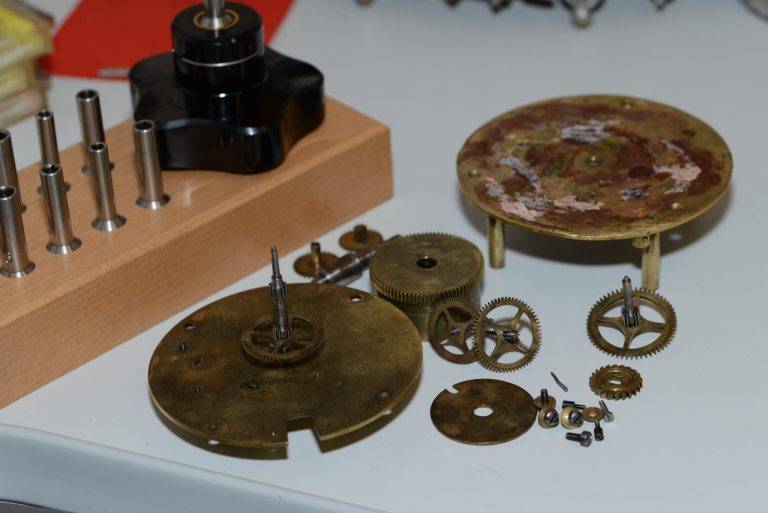 Einblick in die Uhrmacherwerkstatt